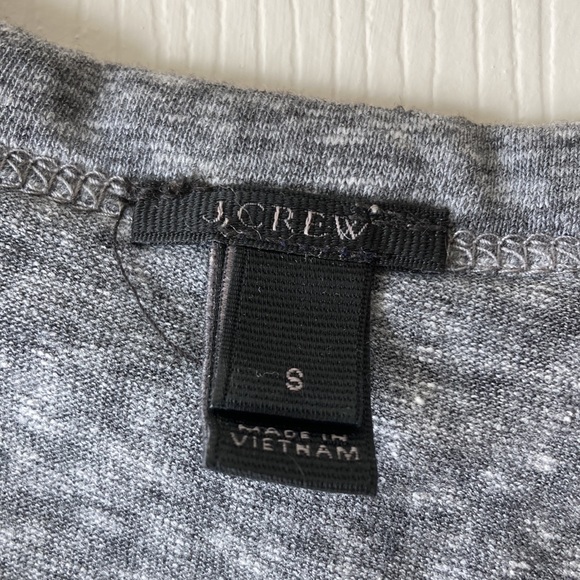 J Crew Heather Grey Muscle Tank Top - Picture 3 of 6